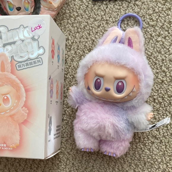 NEW Pop Mart Big Into Energy Labubu Luck Purple Confirmed Authentic Toy Kids NIB - Picture 7 of 11